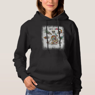 Camiseta Solto Deixar Que O Esqueleto Floral A Fazer Yoga