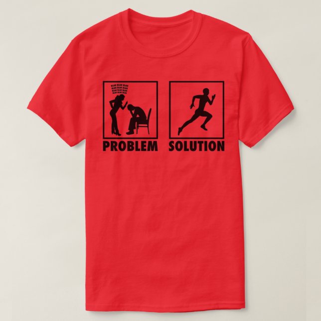 Camiseta Solução de problema com atletas de atletismo 2 (Frente do Design)