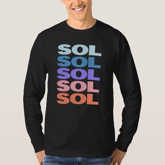 Camiseta Solução de Texto Repetido Moderno (Frente)