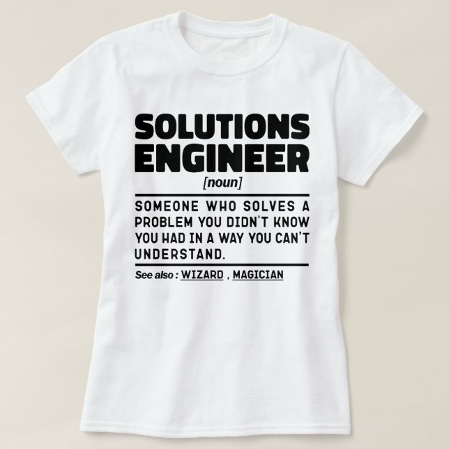 Camiseta Soluções Soluções Solucionando Problemas Especiali (Frente do Design)