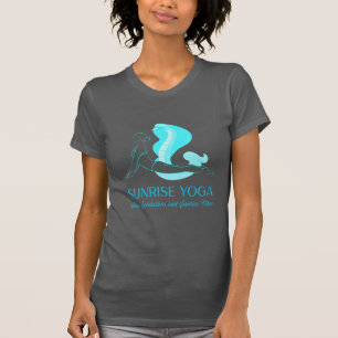 Camiseta Soluções Sun De Yoga Sunrise E Surgimento Do Sol