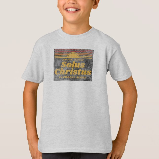 Camiseta Solus Christus (Frente)