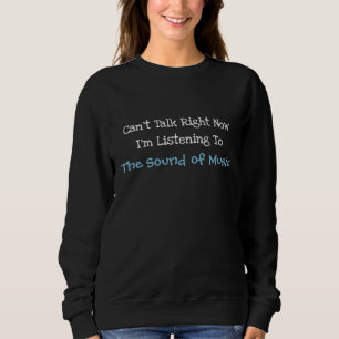 Camiseta Som de Sweatshirt musical