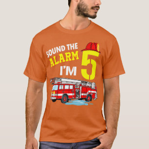 Camiseta Som Engraçado O Alarme Im 5 Pequeno 5