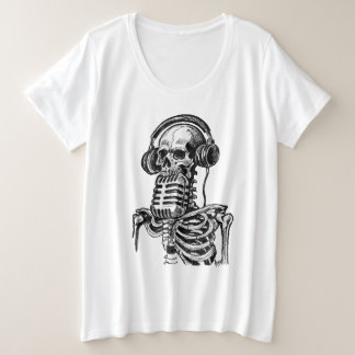 Camiseta Som Esquelético