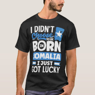 Camiseta Somali Somália Bandeira Somali Eu Acabei De Ter So