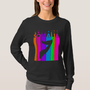 Camiseta Somália Bolhas Coloridas