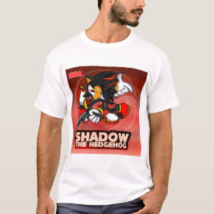 Camiseta Sombra Da Aventura Sônica Hedgehog