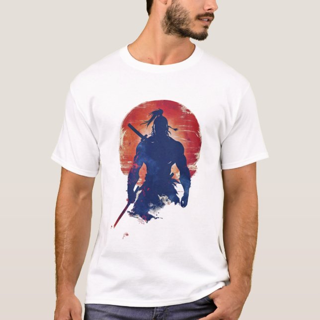 Camiseta Sombra da Lua: O Silêncio do Shinobi (Frente)