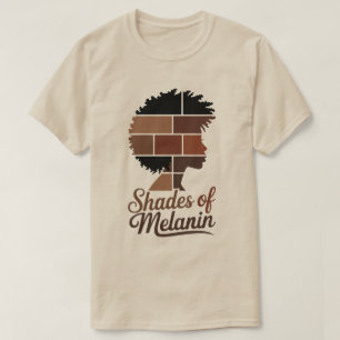 Camiseta Sombra de melanina Black Queen   Mulher Afro Junet