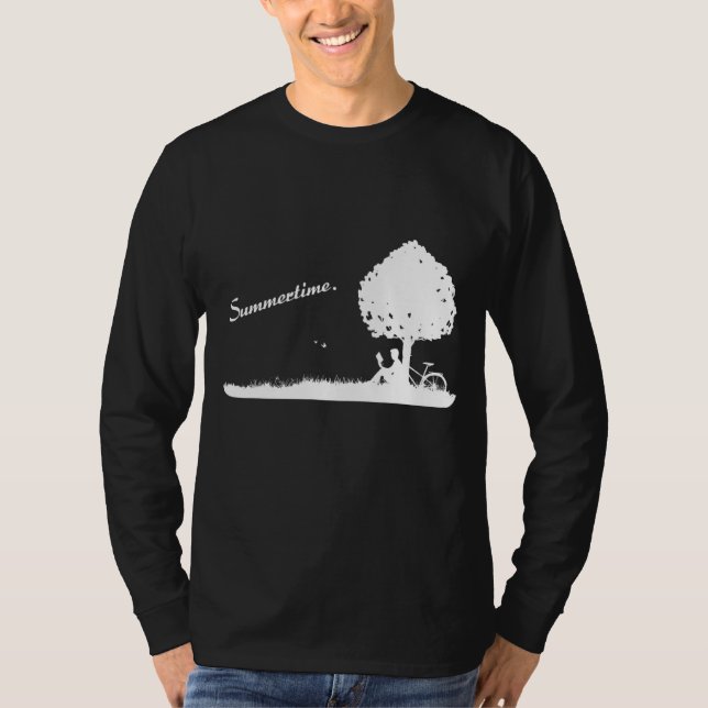 Camiseta Sombra de Verão (D010 0195a) (Frente)