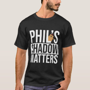 Camiseta Sombra do Dia da Marmota do Fofa Punxsy Phils Feve