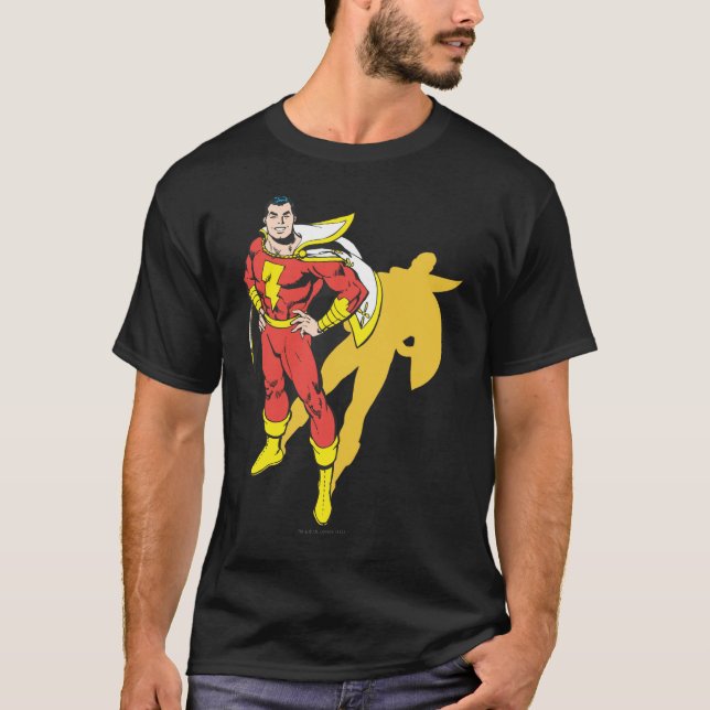 Camiseta Sombra do SHAZAM (Frente)