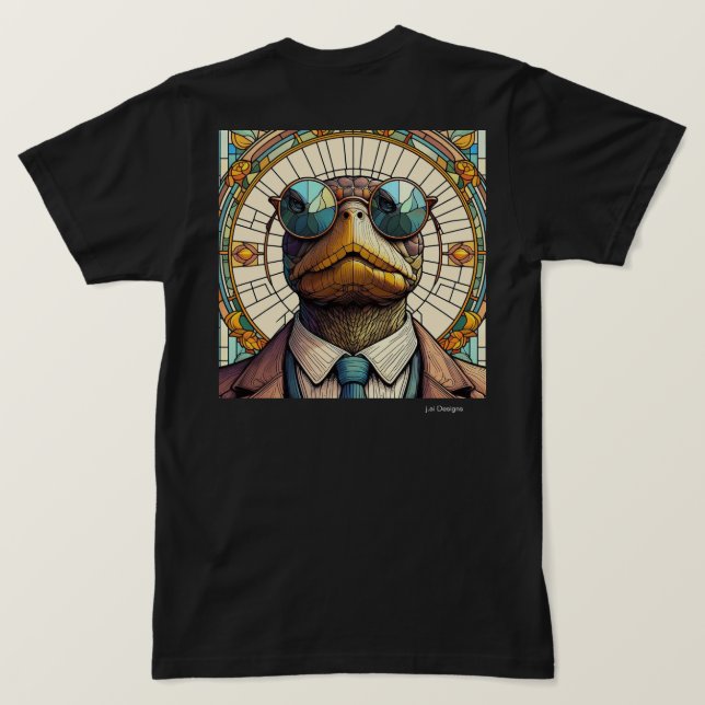 Camiseta Sombras de Legal (Verso do Design)