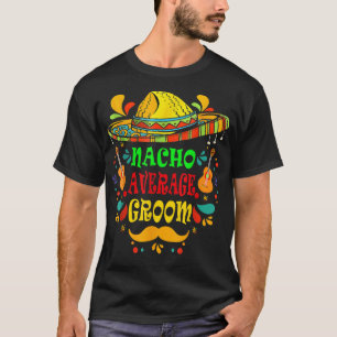 Camiseta sombrero de Groom Cinco de Mayo, média nacho