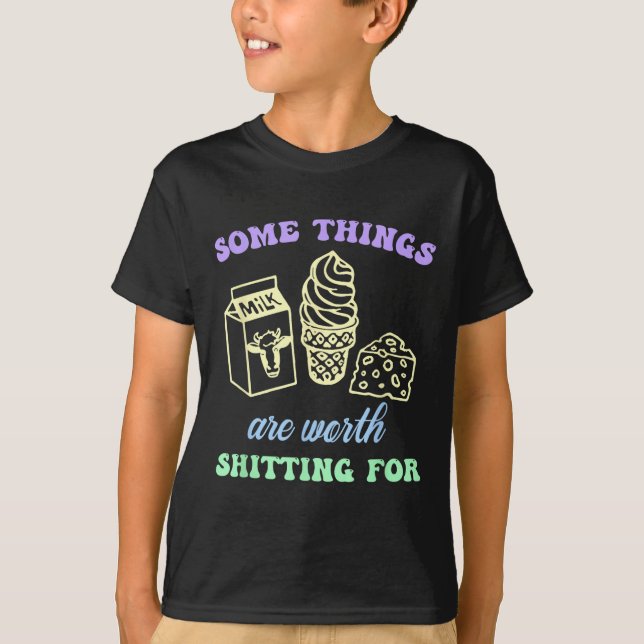 Camiseta Some Things Are Worth Ting For Funny Apparel  (Frente)