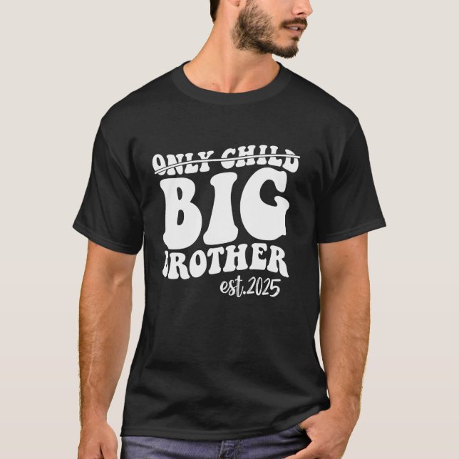Camiseta Somente Criança Big Brother 2025 Promovida Ao Big  (Frente)