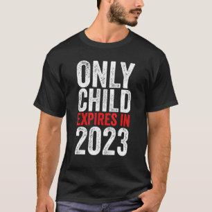 Camiseta Somente Criança Expira 2023 Irmão Grande Irmã Ann