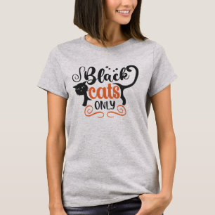 Camiseta Somente Gato Preto