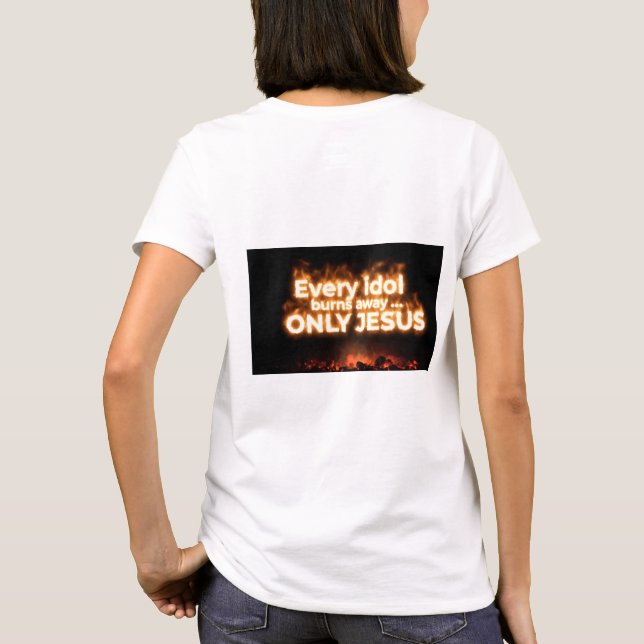 Camiseta Somente Jesus (Verso)