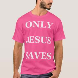 Camiseta Somente Jesus Salva T