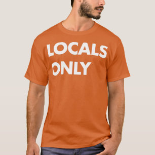 Camiseta Somente locais brancos