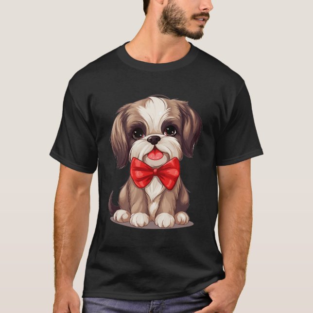 Camiseta Somente Meu Shih Tzu (Frente)