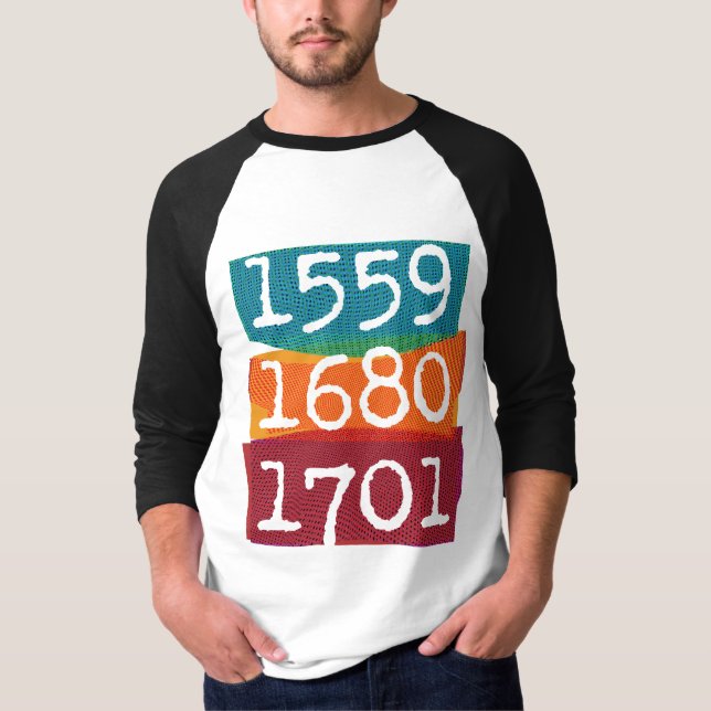 Camiseta Somente números (Frente)