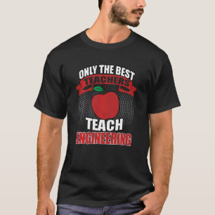 Camiseta Somente o melhor professor de engenharia