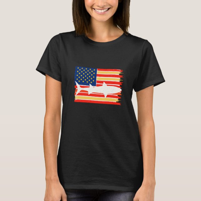Camiseta Somente Os Maiores Pescadores Nascem No Alasca (Frente)