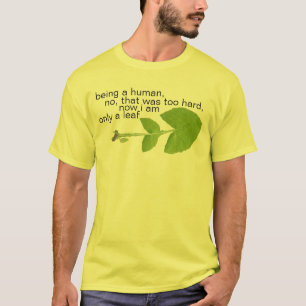 Camiseta somente uma folha
