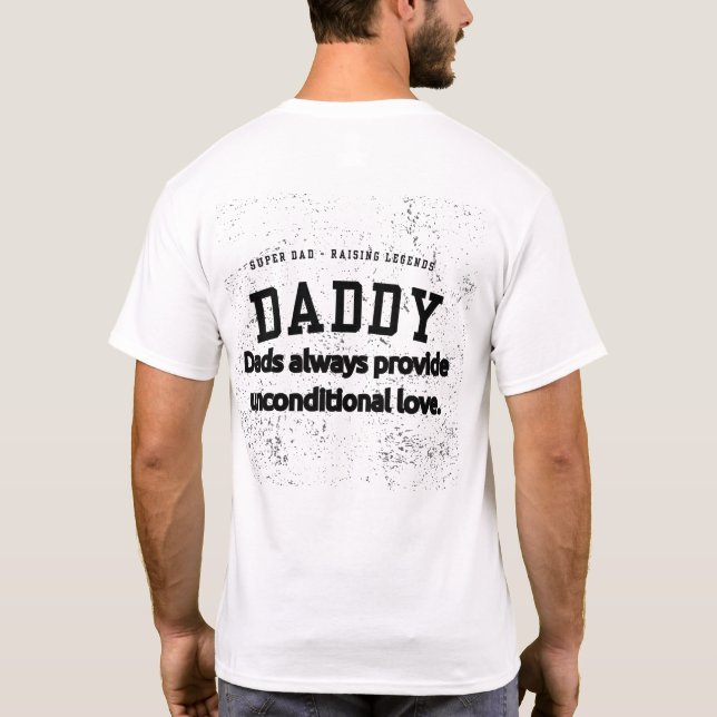 Camiseta Somente Vibes do pai (Verso)