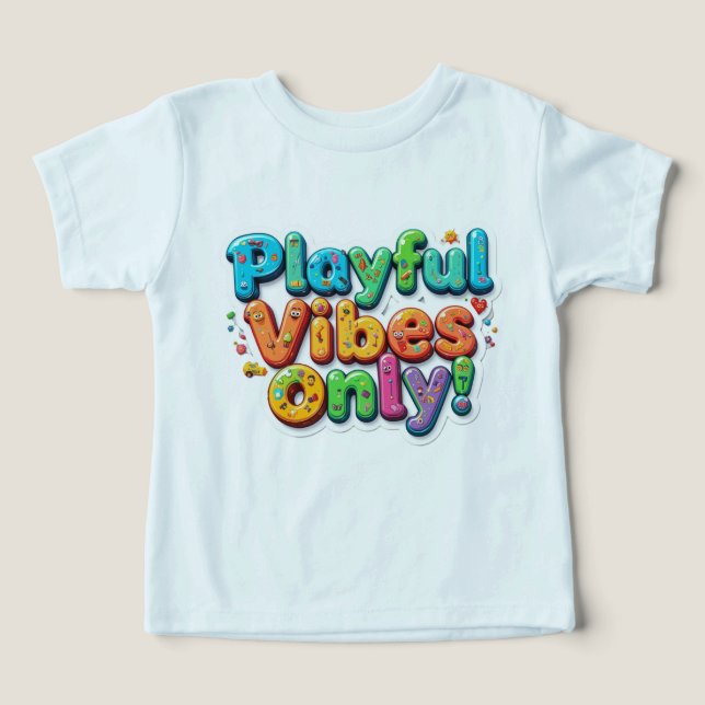Camiseta Somente Vibes Reproduzíveis (Design frontal)