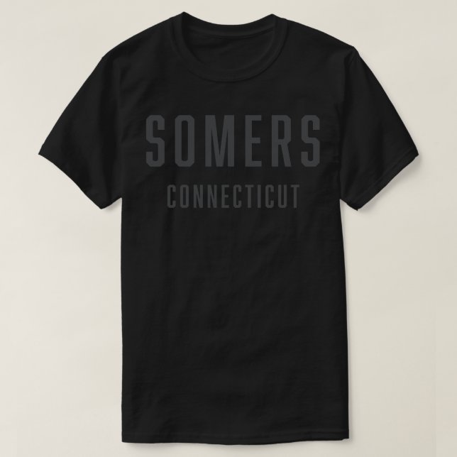 Camiseta Somers Connecticut TShirt (Frente do Design)