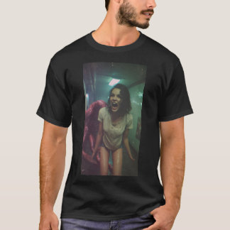 Camiseta Something Behind Her
