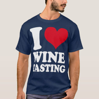 Camiseta Sommelier I Love Wine Provando Taster