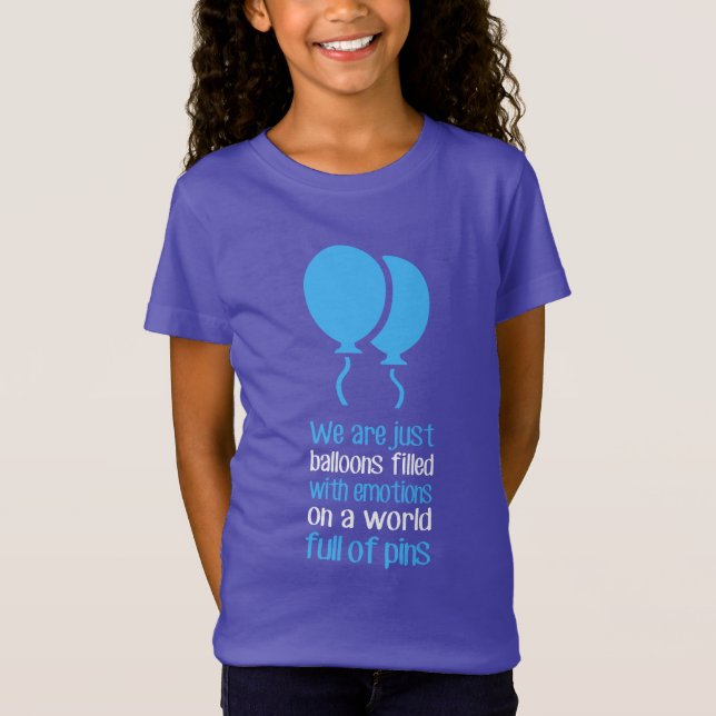 Camiseta Somos apenas balões (Frente)