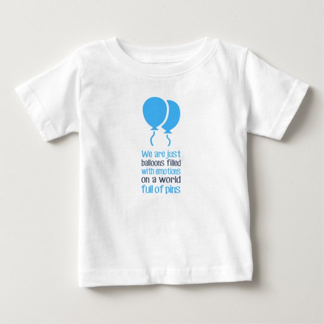 Camiseta Somos apenas balões (Frente)