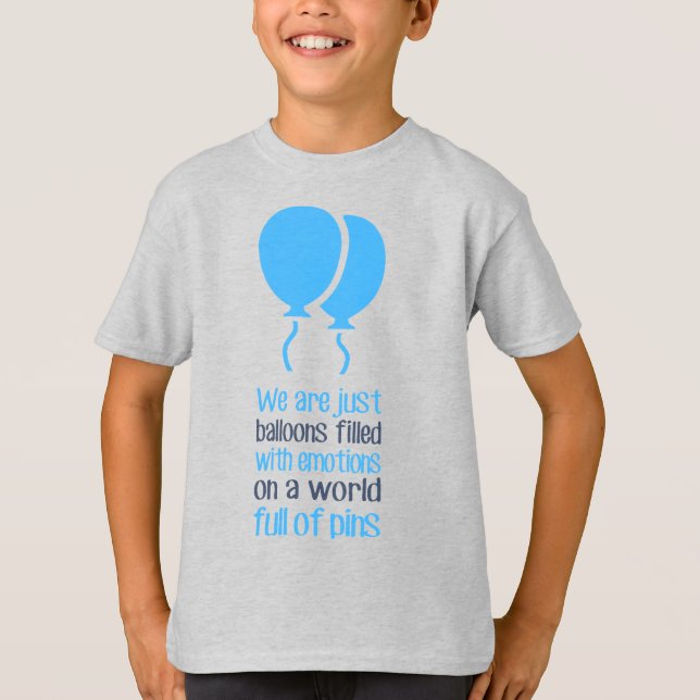 Camiseta Somos apenas balões (Frente)