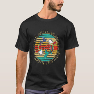 Camiseta Somos apenas duas almas perdidas nadando numa tige