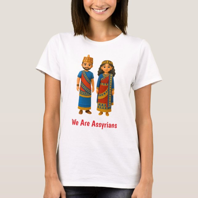 Camiseta Somos assírios (Frente)