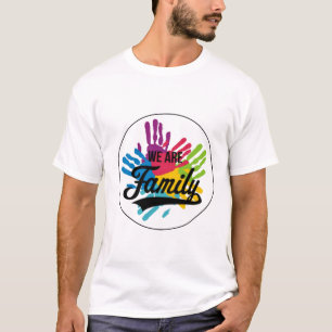 Camiseta Somos família