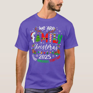 Camiseta Somos Família Natal 2025 Criando Memórias Juntos