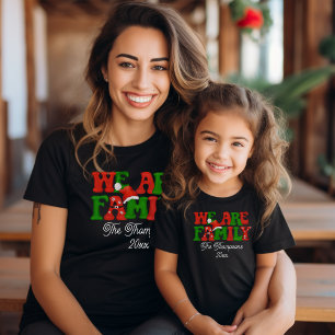 Camiseta Somos Familiares Personalizados A Corresponder Ao 
