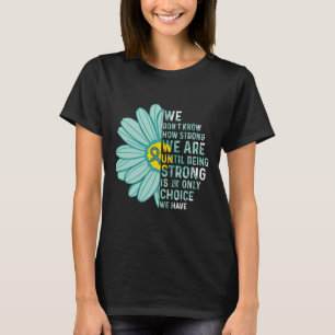 Camiseta Somos Fortes Suporte à Consciência da Síndrome de