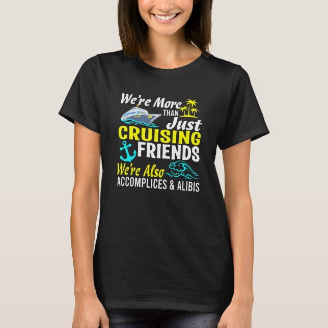 Camiseta Somos mais do que cruzar as férias dos amigos Su (Frente)