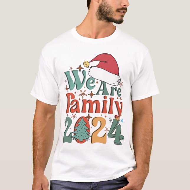 Camiseta Somos Natal Familiar 2024 (Frente)