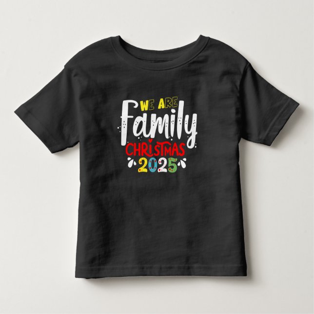 Camiseta Somos Natal Familiar 2025 (Frente)