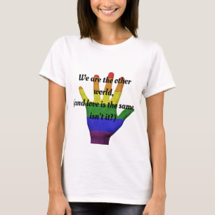 Camiseta Somos o outro mundo