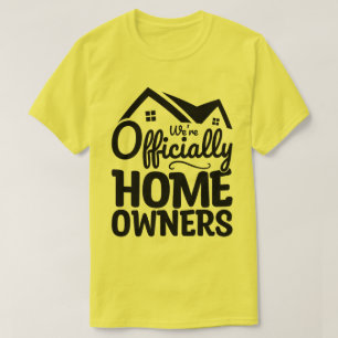 Camiseta Somos Oficialmente Proprietários da Casa da Famíli